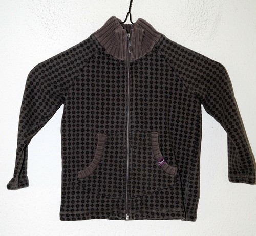 Graue sweatjacke 104 110 - graue, gr.104/110